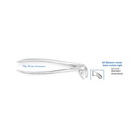 Щипцы для удаления зубов нижние, моляры правые (12-23) | HLW Dental Instruments (Германия)