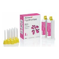 Hydrorise Light Body Normal Set (2х50ml) - гипергидросовместимый А-силикон низкой вязкости для несъемных протезов | Zhermack (Италия)