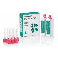 Hydrorise Regular Body Normal Set (2х50ml) - гипергидросовместимый силикон средней вязкости для съемных и несъемных протезов | Zhermack (Италия)