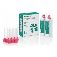 Hydrorise Regular Body Fast Set (2х50ml) - гипергидросовместимый силикон средней вязкости для съемных и несъемных протезов | Zhermack (Италия)